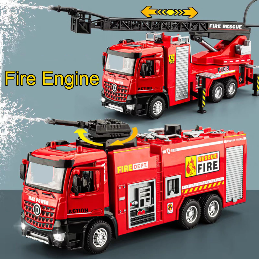 Fire Escape Ladder - 1:32 Ölçekli İtfaiye Aracı Model Araba