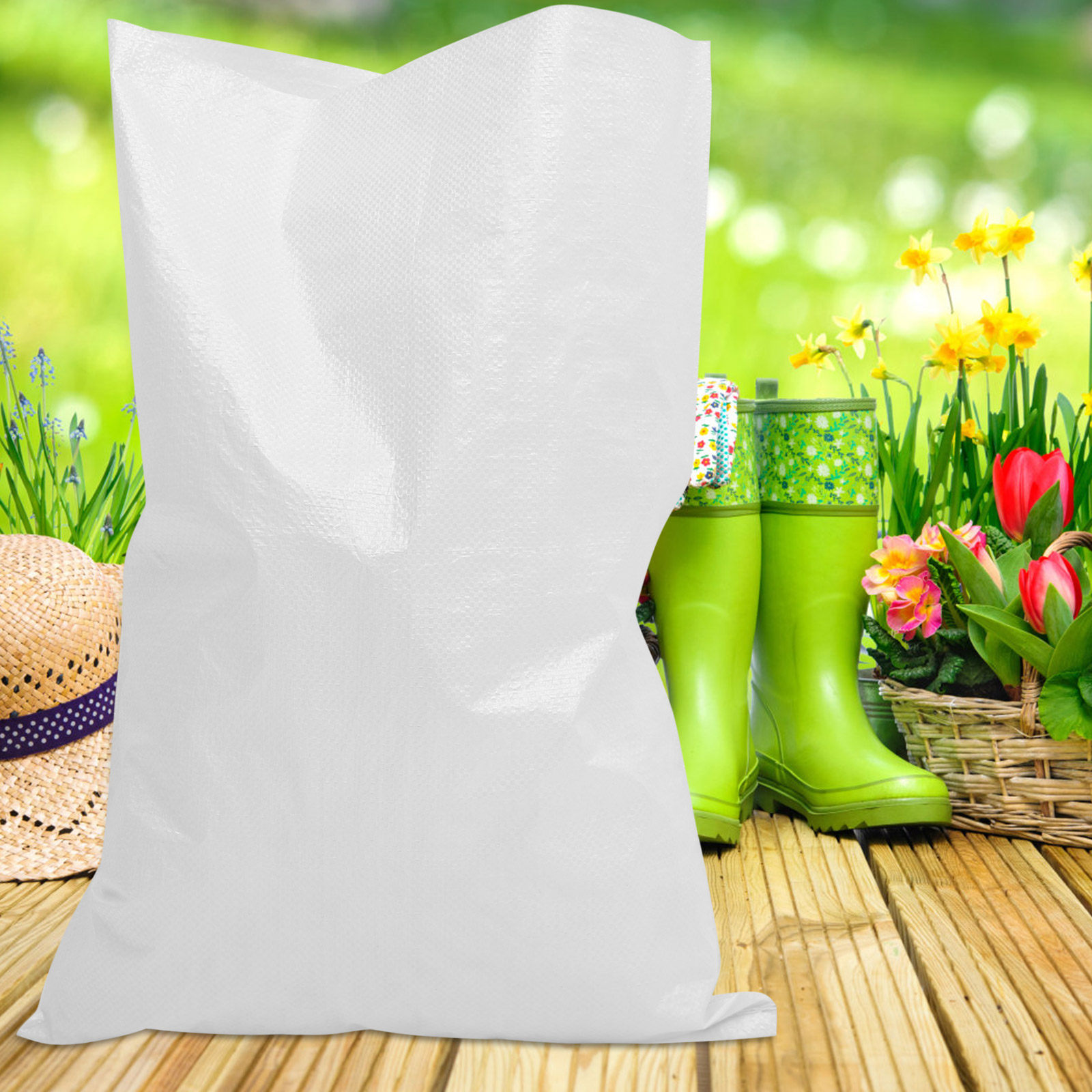 Flood Barrier Bag - 5 Adet Boş Kum Torbası, Sel