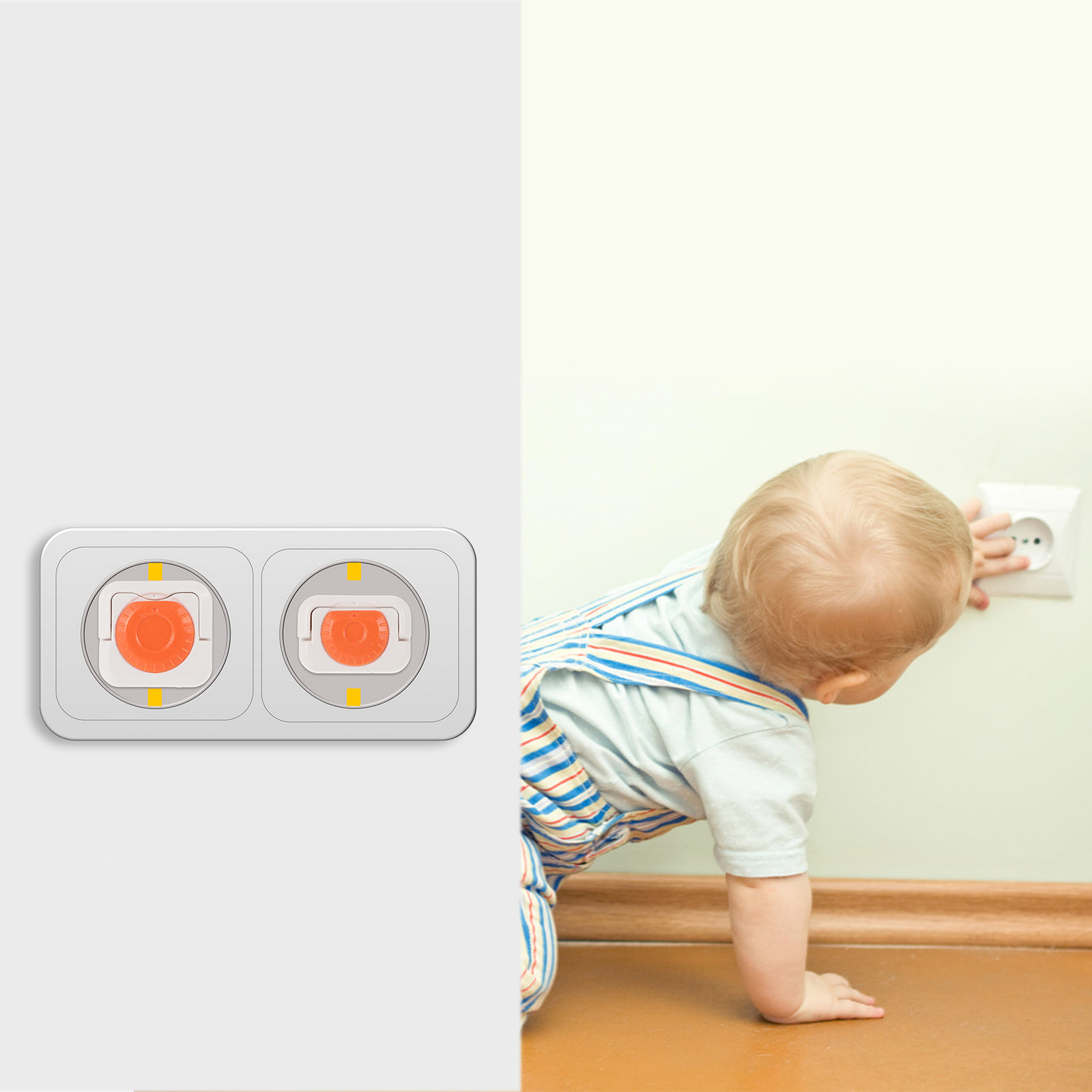 24 Adet Evrensel Uyumlu Turunc - Outlet Cover Baby incelemesi ve fiyatı
