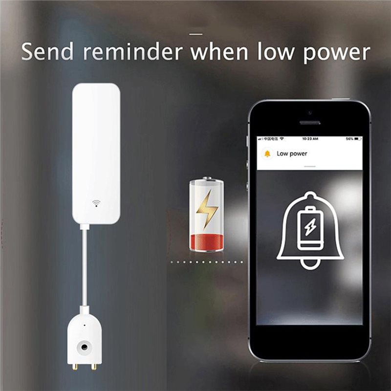 DTEN-Tuya Akıllı Wi-Fi Su Kaça - Water Alarm Sensor incelemesi ve fiyatı