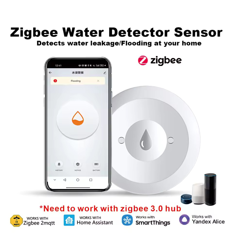 Tuya ZigBee 3.0 Su Sensörü ile - Water Alarm Sensor incelemesi ve fiyatı