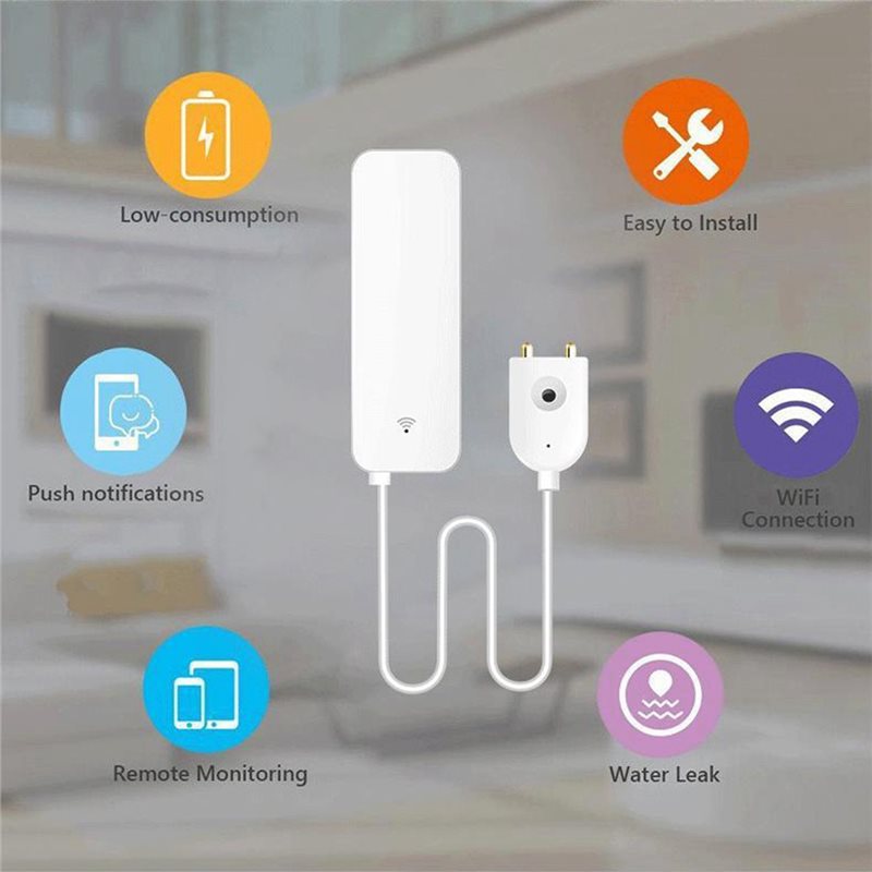 SYW-Tuya WIFI Su Taşma Alarmı  - Water Alarm Sensor incelemesi ve fiyatı
