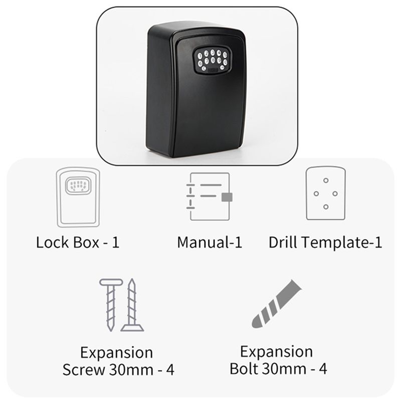 A92Z TUYA Akıllı Anahtar Kutus - Lockbox Key Secure incelemesi ve fiyatı