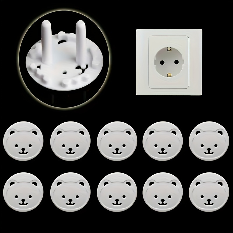 10 adet Ayı AB Güç Soketi Elek - Outlet Cover Baby incelemesi ve fiyatı
