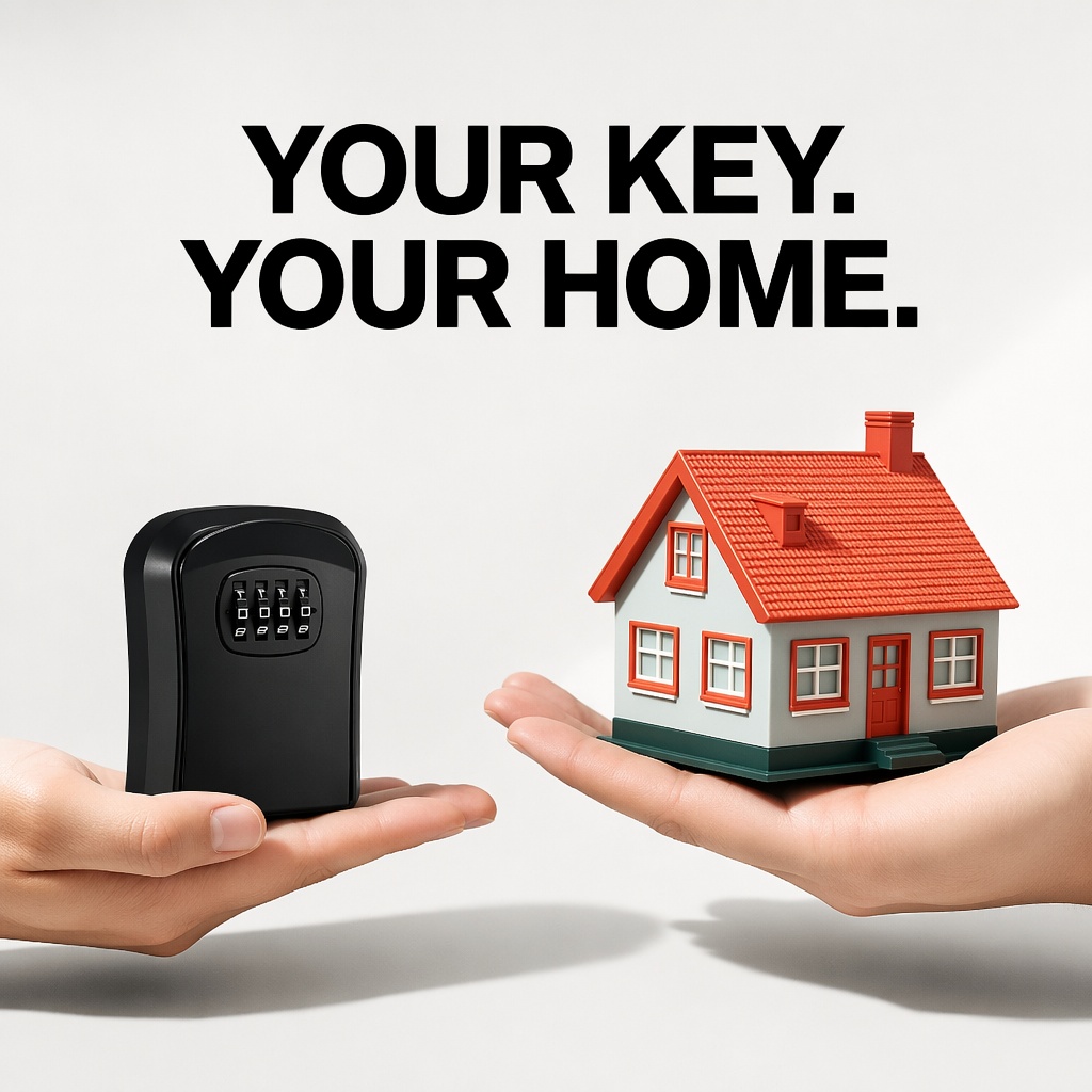 Duvara Monte Su Geçirmez Anaht - Lockbox Key Secure incelemesi ve fiyatı